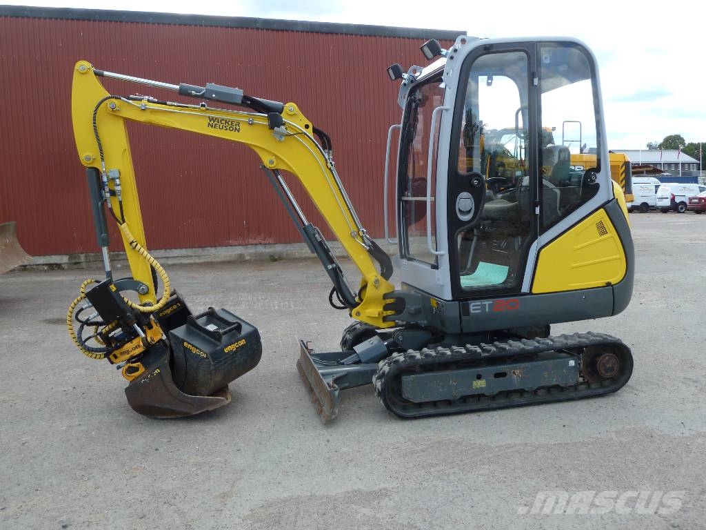 Wacker Neuson ET20 / Engcon EC02, 730 tim. Mini excavators < 7t (Mini diggers)