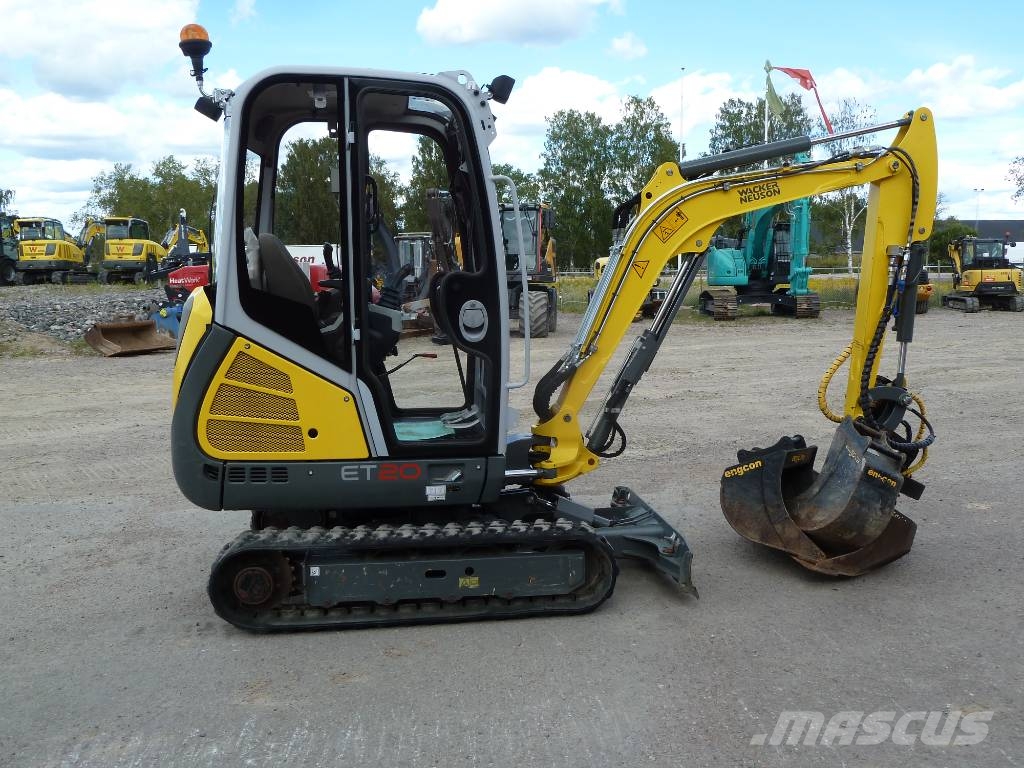 Wacker Neuson ET20 / Engcon EC02, 730 tim. Mini excavators < 7t (Mini diggers)