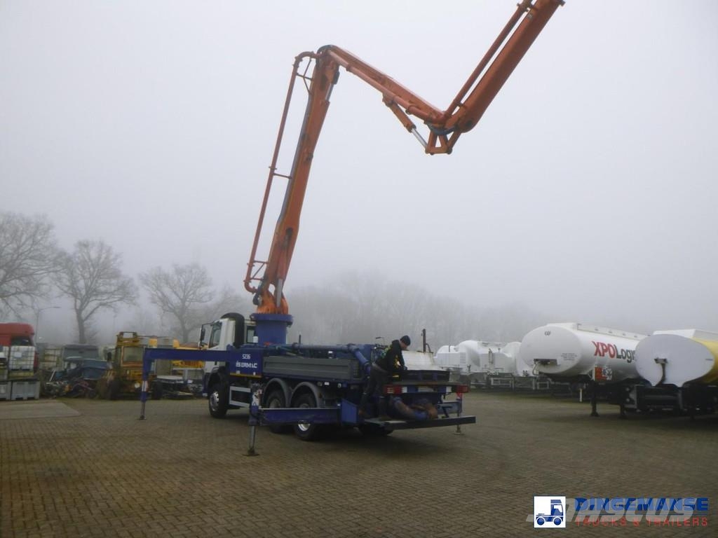 DAF CF 370 6X4 RHD Sermac 5Z36 concrete pump 36 m Kamionske beton pumpe