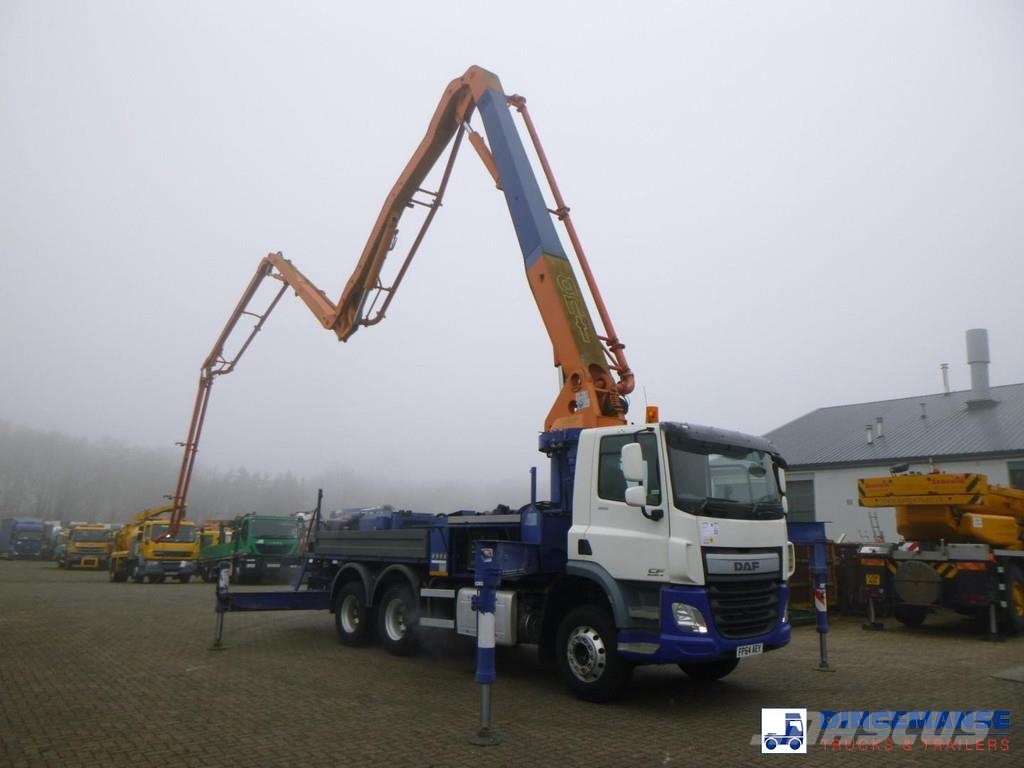 DAF CF 370 6X4 RHD Sermac 5Z36 concrete pump 36 m Kamionske beton pumpe