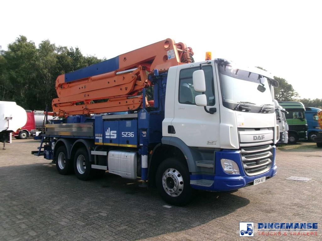 DAF CF 370 6X4 RHD Sermac 5Z36 concrete pump 36 m Kamionske beton pumpe