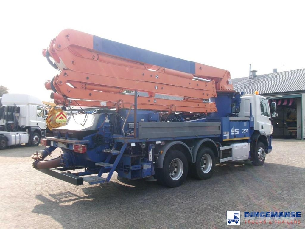 DAF CF 370 6X4 RHD Sermac 5Z36 concrete pump 36 m Kamionske beton pumpe