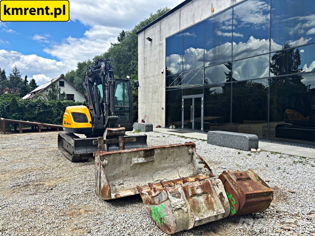 Mecalac 8 MCR MINI-KOPARKA 2012R. | MECALAC 6 MCR, JCB 806 Miniexcavadoras