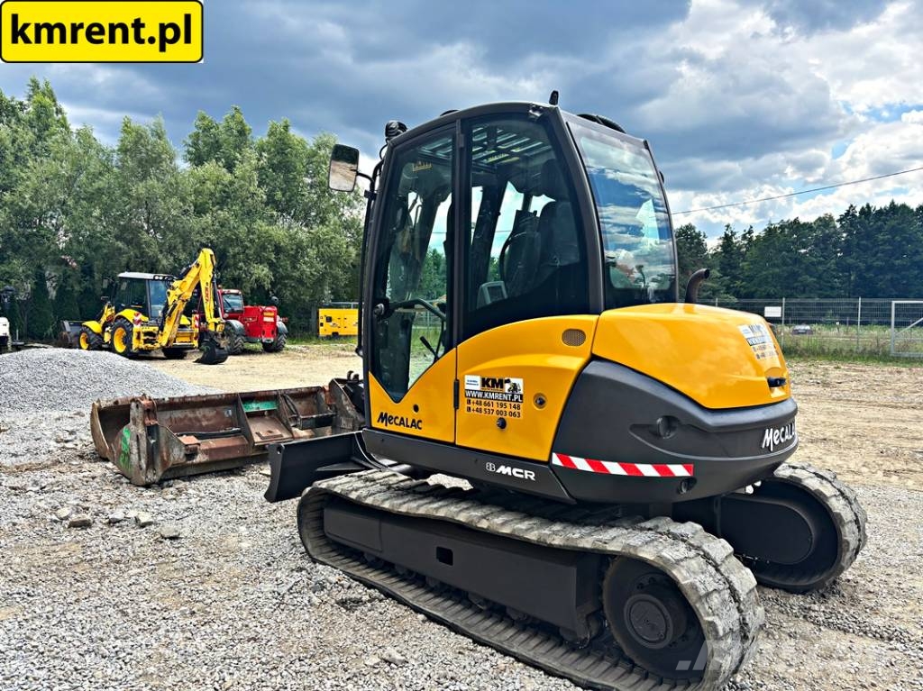 Mecalac 8 MCR MINI-KOPARKA 2012R. | MECALAC 6 MCR, JCB 806 Miniexcavadoras
