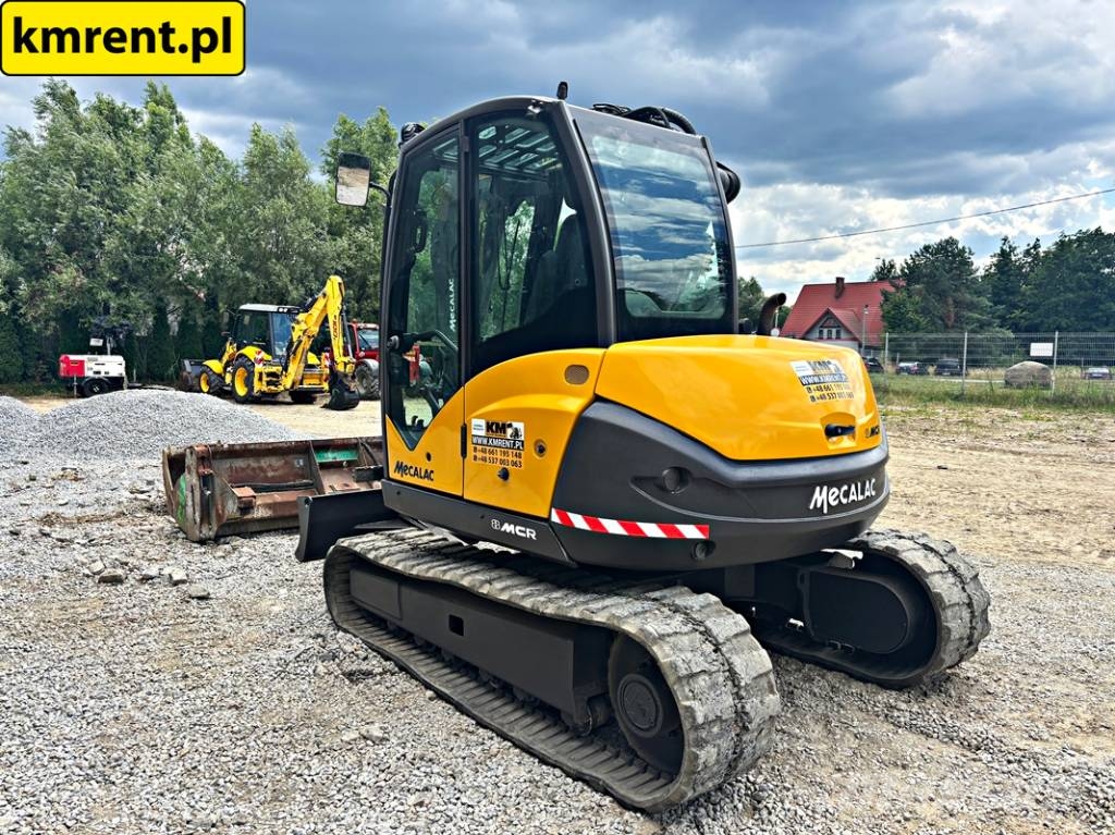 Mecalac 8 MCR MINI-KOPARKA 2012R. | MECALAC 6 MCR, JCB 806 Miniexcavadoras