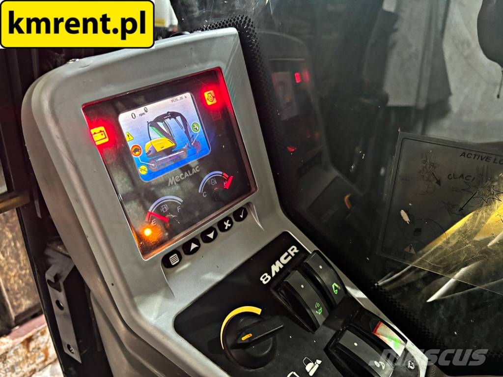 Mecalac 8 MCR MINI-KOPARKA 2012R. | MECALAC 6 MCR, JCB 806 Miniexcavadoras