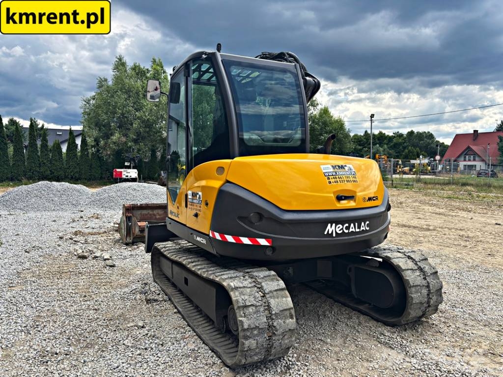 Mecalac 8 MCR MINI-KOPARKA 2012R. | MECALAC 6 MCR, JCB 806 Miniexcavadoras