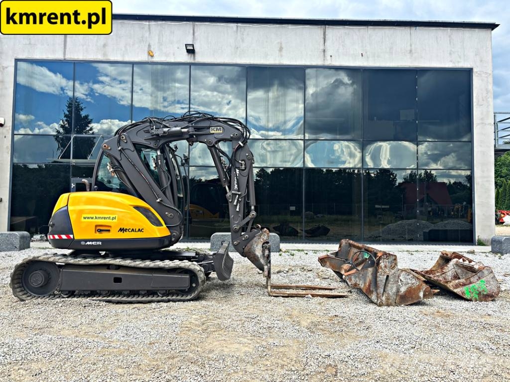 Mecalac 8 MCR MINI-KOPARKA 2012R. | MECALAC 6 MCR, JCB 806 Miniexcavadoras
