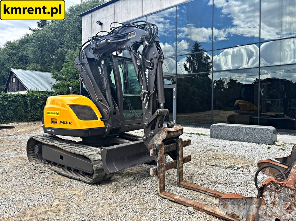 Mecalac 8 MCR MINI-KOPARKA 2012R. | MECALAC 6 MCR, JCB 806 Miniexcavadoras