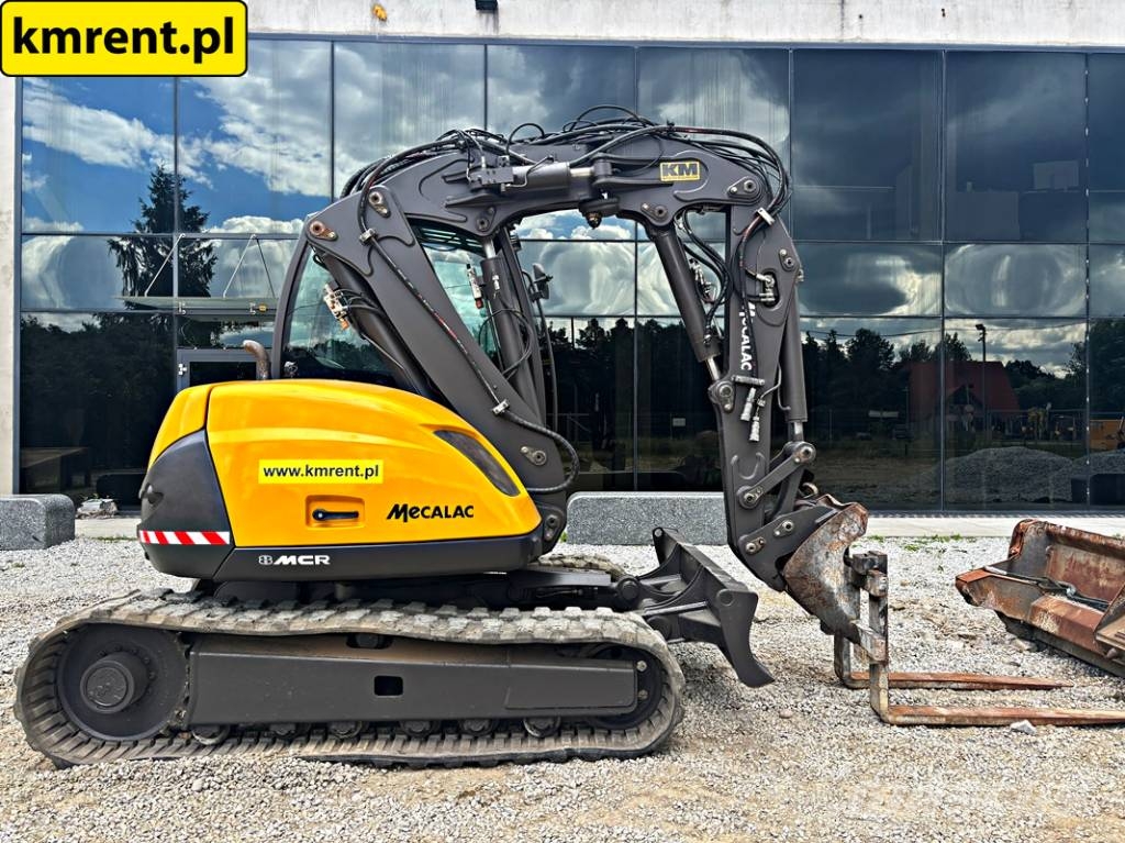 Mecalac 8 MCR MINI-KOPARKA 2012R. | MECALAC 6 MCR, JCB 806 Miniexcavadoras