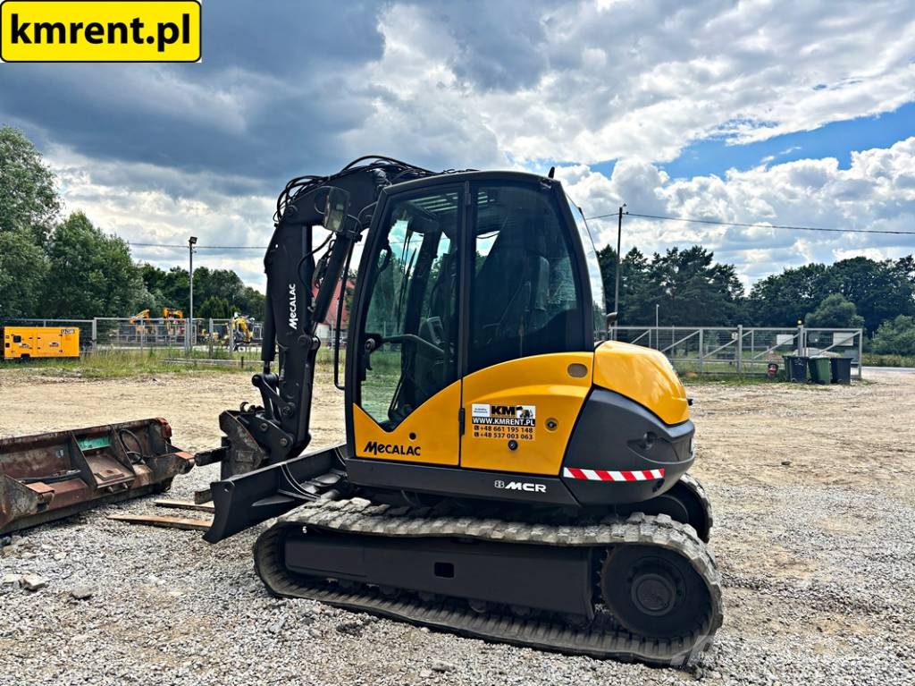 Mecalac 8 MCR MINI-KOPARKA 2012R. | MECALAC 6 MCR, JCB 806 Miniexcavadoras