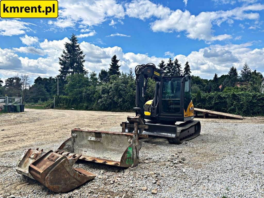 Mecalac 8 MCR MINI-KOPARKA 2012R. | MECALAC 6 MCR, JCB 806 Miniexcavadoras