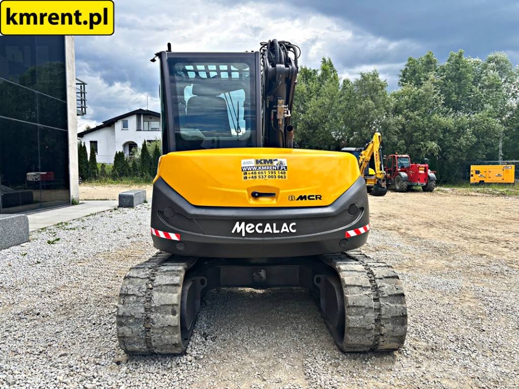 Mecalac 8 MCR MINI-KOPARKA 2012R. | MECALAC 6 MCR, JCB 806 Miniexcavadoras