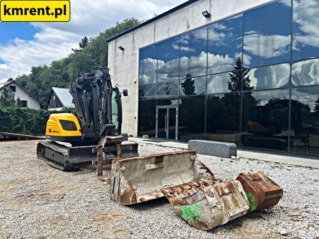 Mecalac 8 MCR MINI-KOPARKA 2012R. | MECALAC 6 MCR, JCB 806 Miniexcavadoras