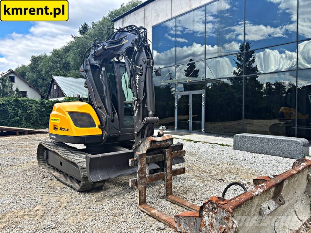 Mecalac 8 MCR MINI-KOPARKA 2012R. | MECALAC 6 MCR, JCB 806 Miniexcavadoras