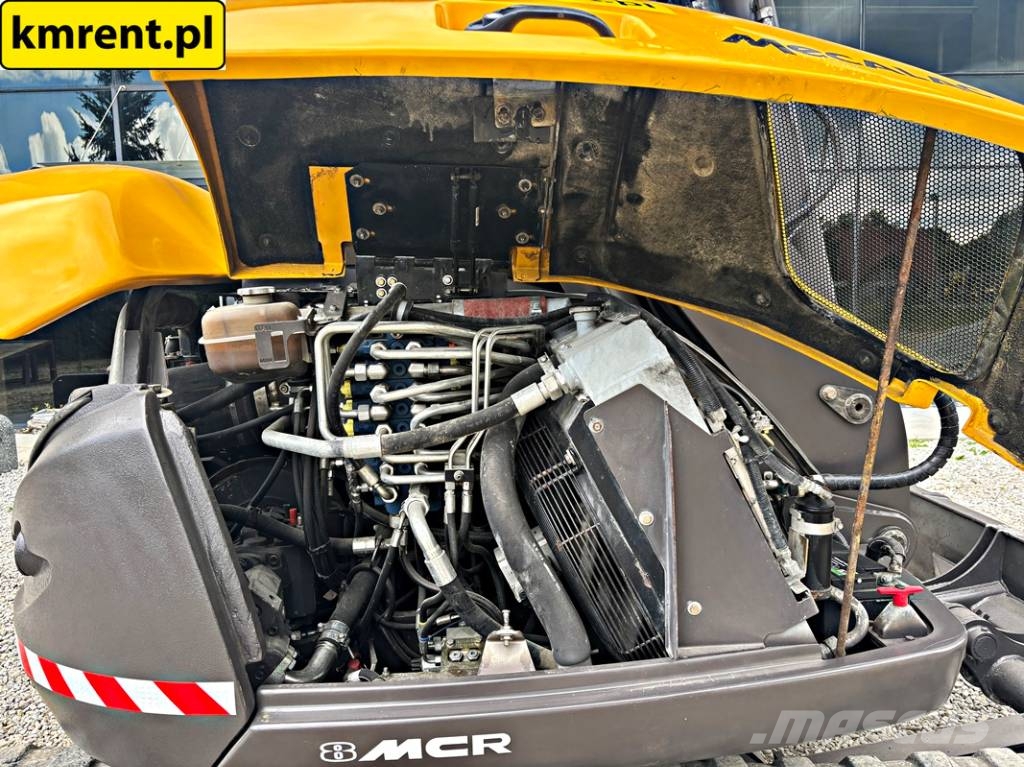 Mecalac 8 MCR MINI-KOPARKA 2012R. | MECALAC 6 MCR, JCB 806 Miniexcavadoras