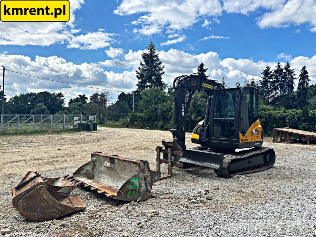 Mecalac 8 MCR MINI-KOPARKA 2012R. | MECALAC 6 MCR, JCB 806 Miniexcavadoras