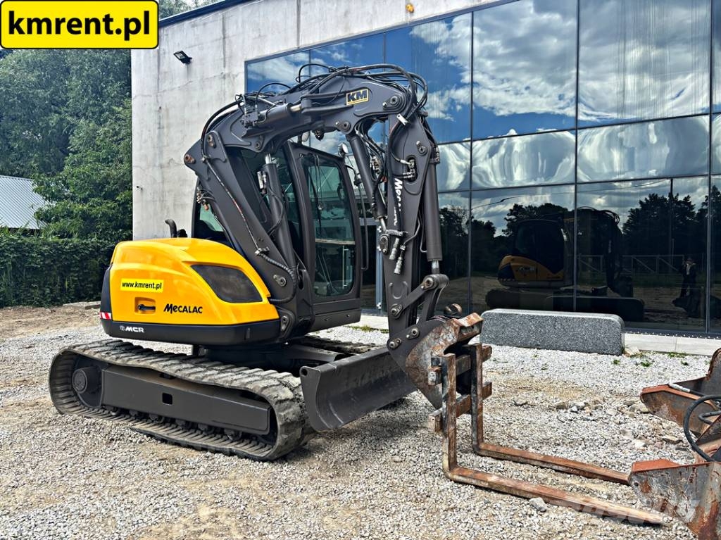 Mecalac 8 MCR MINI-KOPARKA 2012R. | MECALAC 6 MCR, JCB 806 Miniexcavadoras