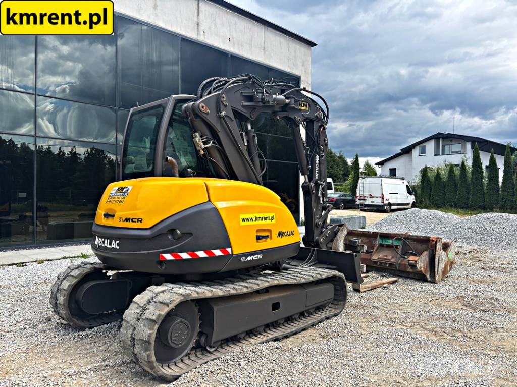 Mecalac 8 MCR MINI-KOPARKA 2012R. | MECALAC 6 MCR, JCB 806 Miniexcavadoras