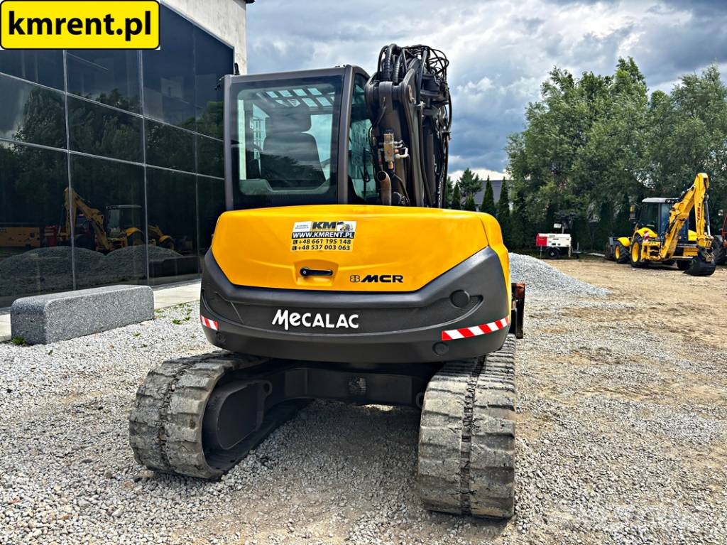 Mecalac 8 MCR MINI-KOPARKA 2012R. | MECALAC 6 MCR, JCB 806 Miniexcavadoras