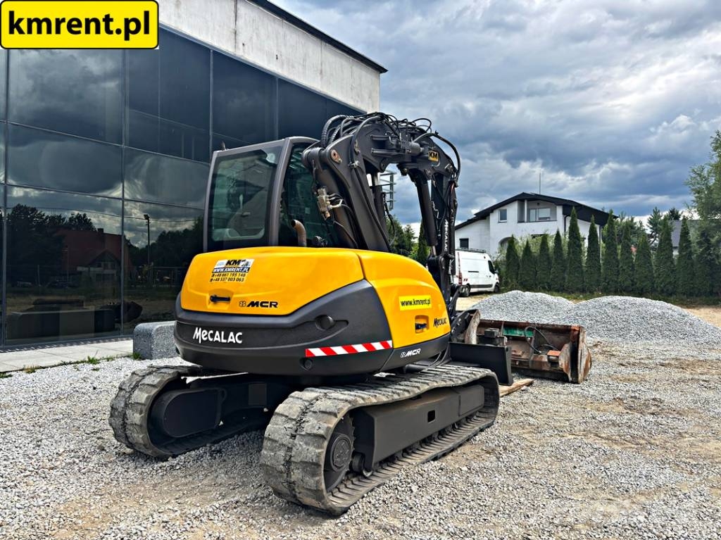 Mecalac 8 MCR MINI-KOPARKA 2012R. | MECALAC 6 MCR, JCB 806 Miniexcavadoras