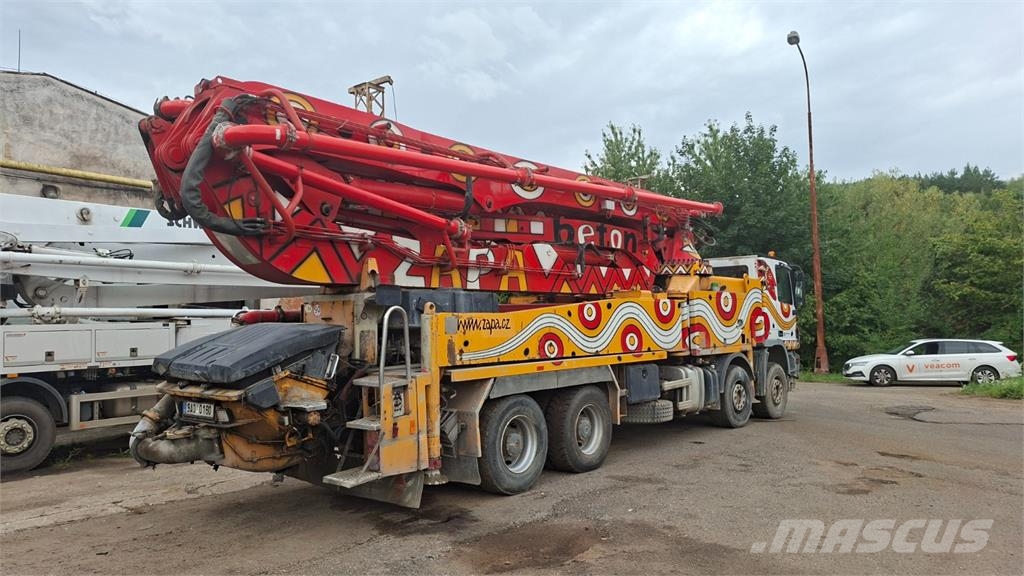 Mercedes-Benz ACTROS 4144 B 8X4 + PUTZMEISTER M46 Nákladní vozidlo bez nástavby