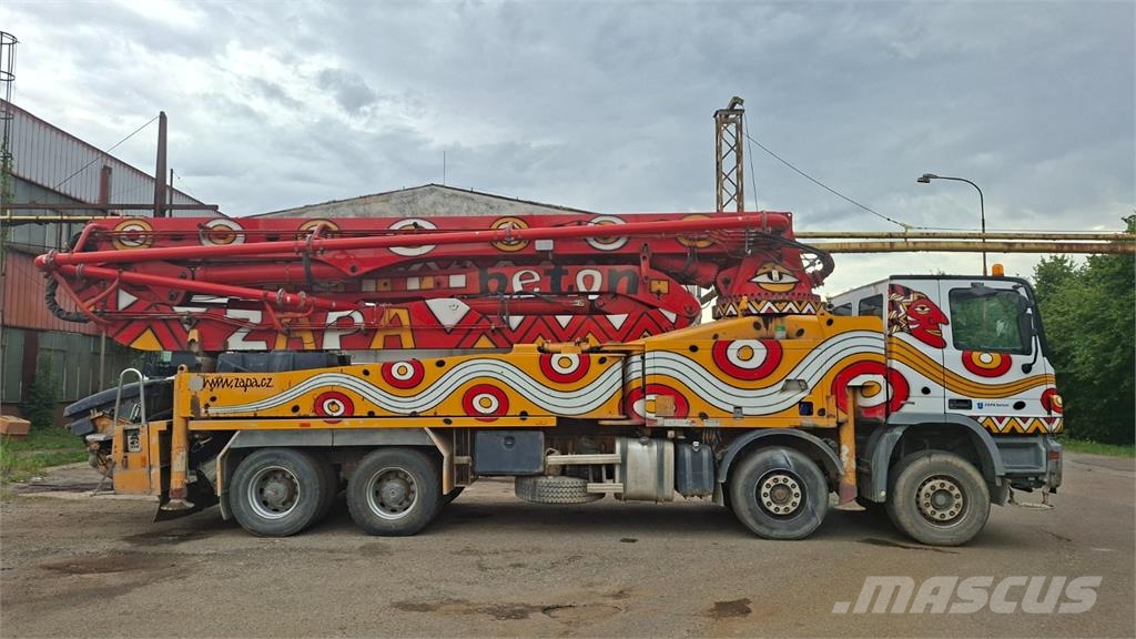 Mercedes-Benz ACTROS 4144 B 8X4 + PUTZMEISTER M46 Nákladní vozidlo bez nástavby