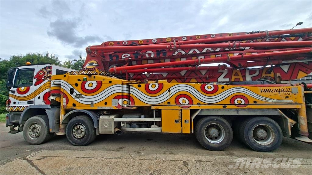 Mercedes-Benz ACTROS 4144 B 8X4 + PUTZMEISTER M46 Nákladní vozidlo bez nástavby