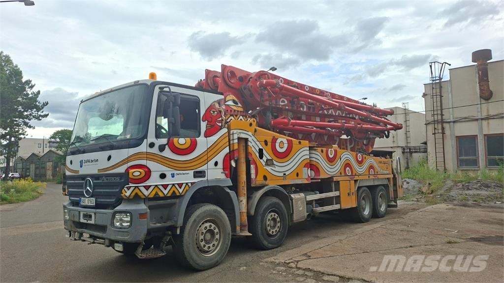 Mercedes-Benz ACTROS 4144 B 8X4 + PUTZMEISTER M46 Nákladní vozidlo bez nástavby
