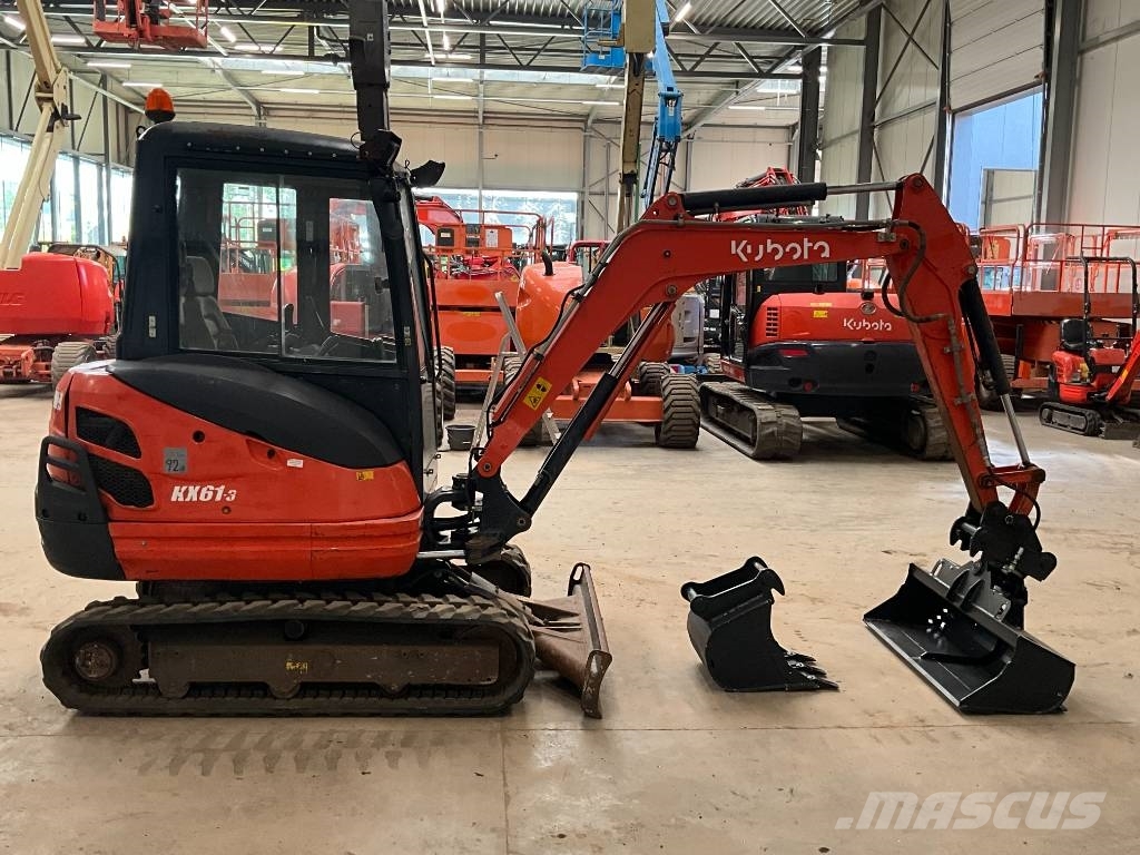 Kubota KX 61-3 Minigraafmachines < 7t