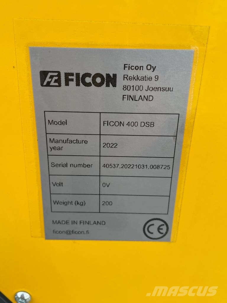  FICON 400 DSB GPS/APP-styrd  **NY** Sandspridarsko Saltspridare