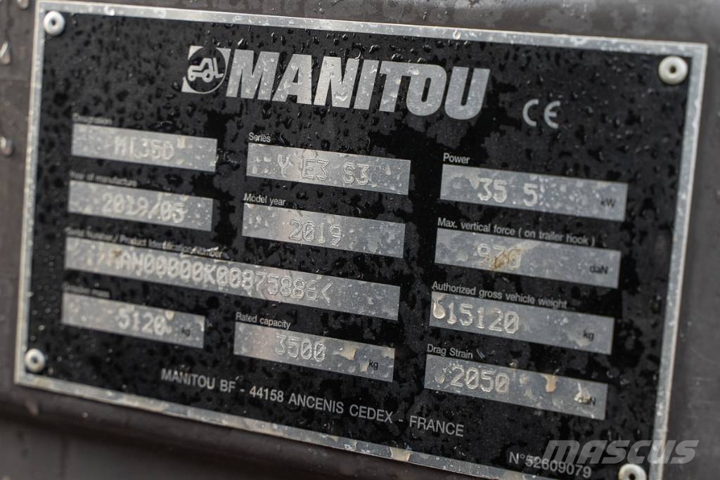 Manitou MI 35 D Diesel heftrucks