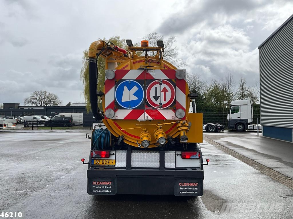Scania P 320 Euro 6 Bekker LaGram 8m³ kolkenzuiger 콤비/진공 트럭