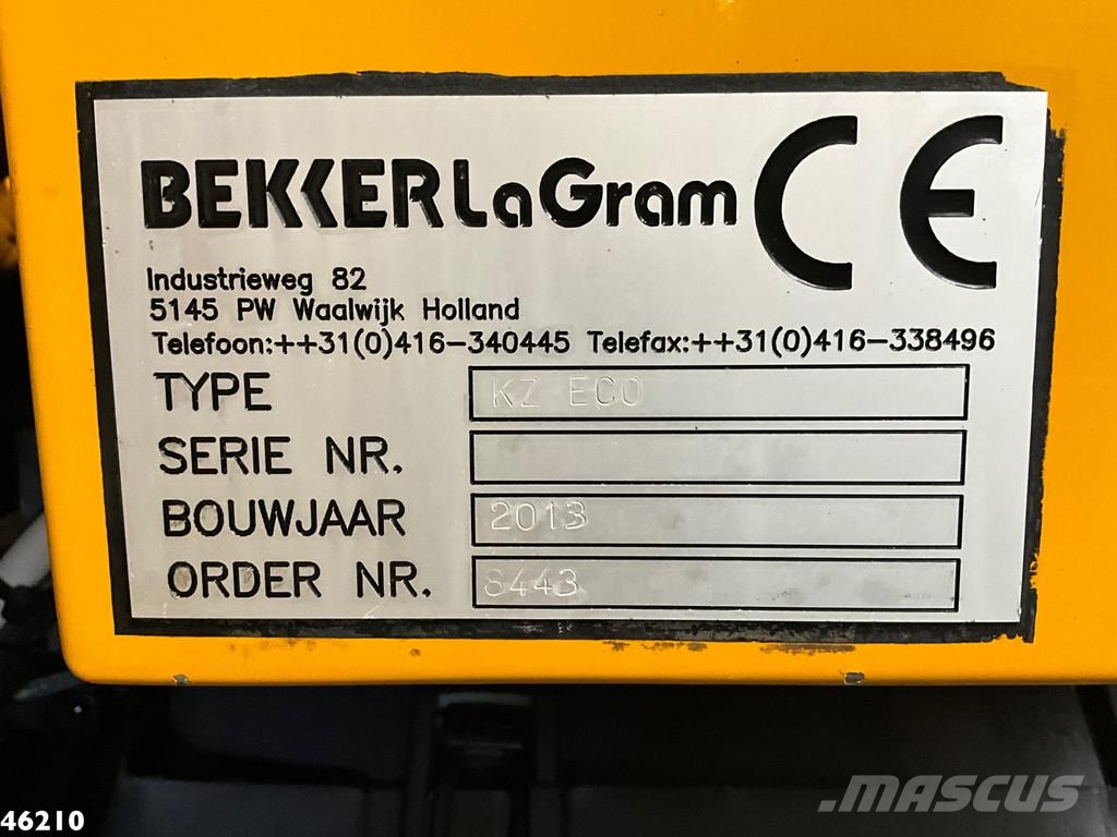 Scania P 320 Euro 6 Bekker LaGram 8m³ kolkenzuiger 콤비/진공 트럭