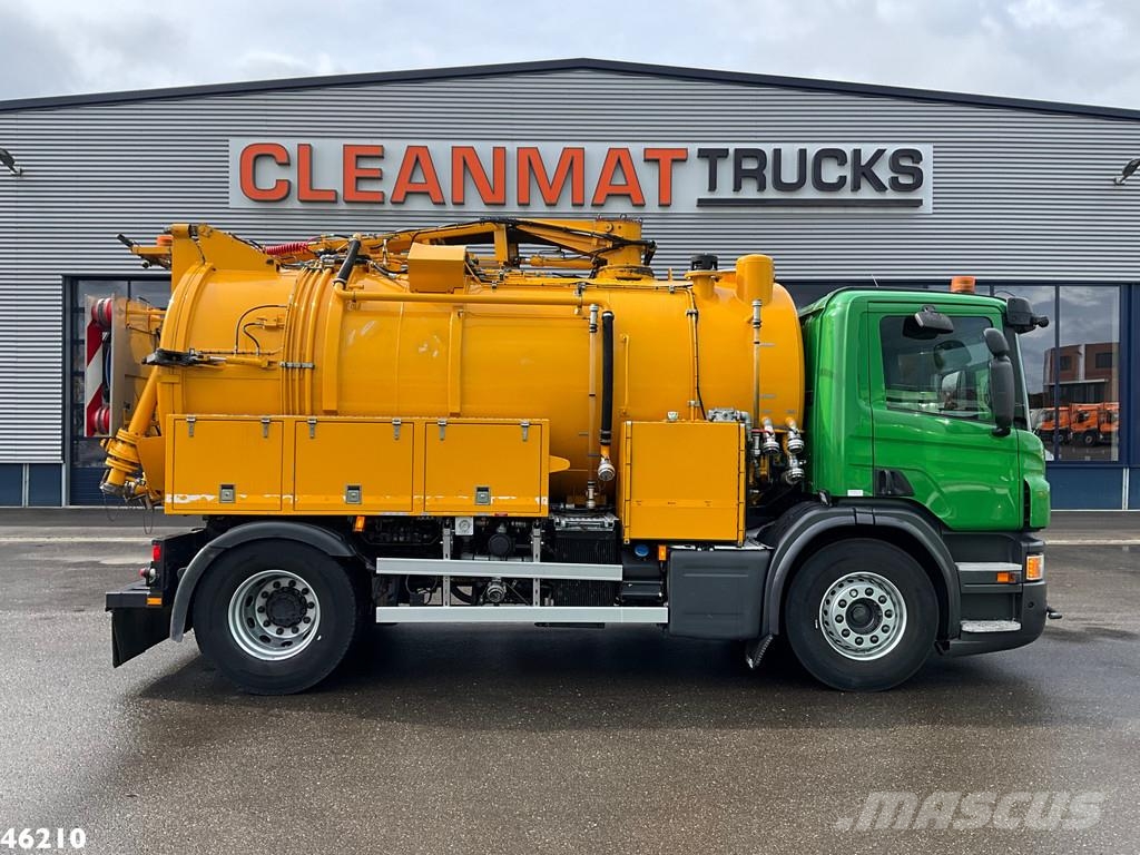 Scania P 320 Euro 6 Bekker LaGram 8m³ kolkenzuiger 콤비/진공 트럭