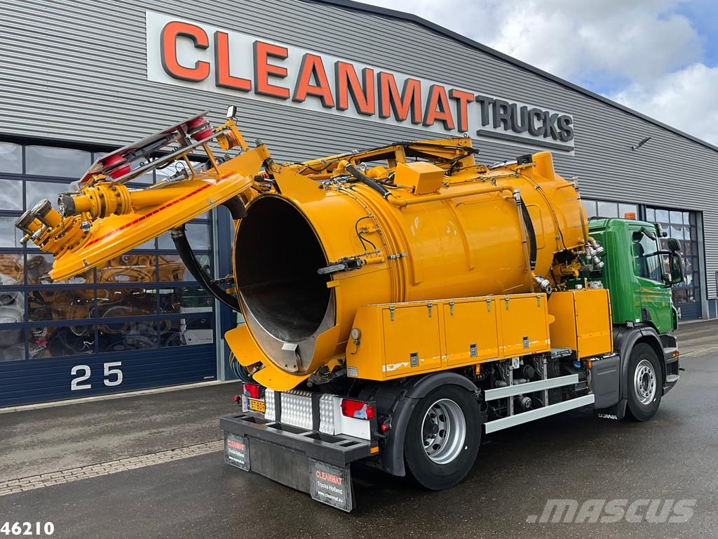 Scania P 320 Euro 6 Bekker LaGram 8m³ kolkenzuiger 콤비/진공 트럭