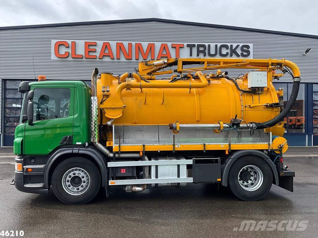 Scania P 320 Euro 6 Bekker LaGram 8m³ kolkenzuiger 콤비/진공 트럭