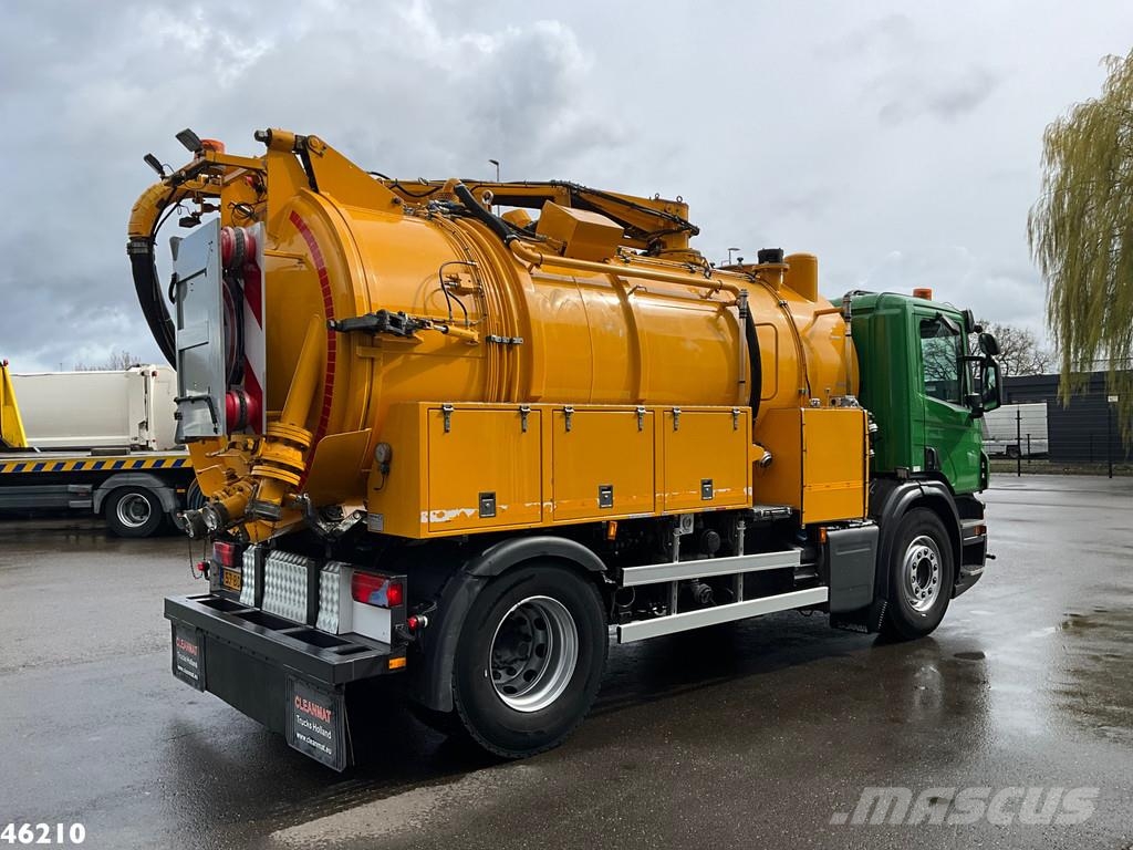 Scania P 320 Euro 6 Bekker LaGram 8m³ kolkenzuiger 콤비/진공 트럭