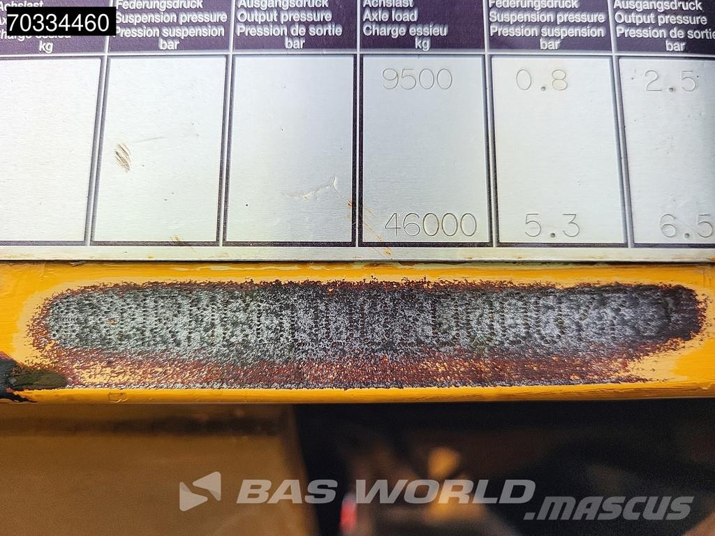 Nooteboom MC0-58-04V APK 11/26 Extendable Hydr. Steered Ramp نصف مقطورة مسطحة منخفضة