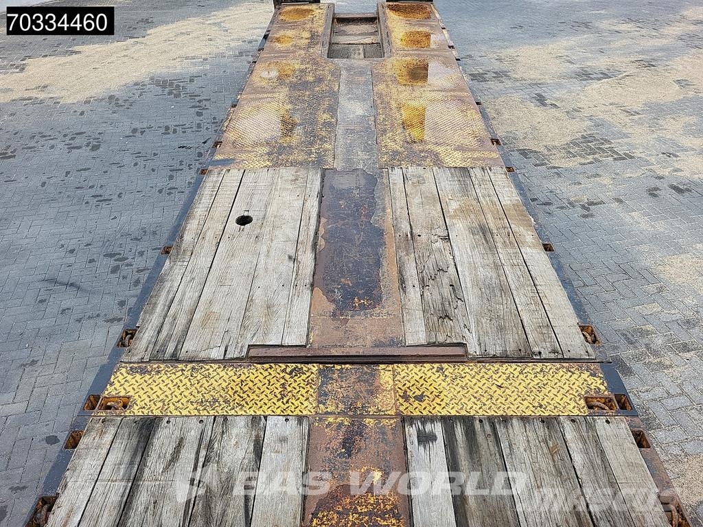 Nooteboom MC0-58-04V APK 11/26 Extendable Hydr. Steered Ramp نصف مقطورة مسطحة منخفضة