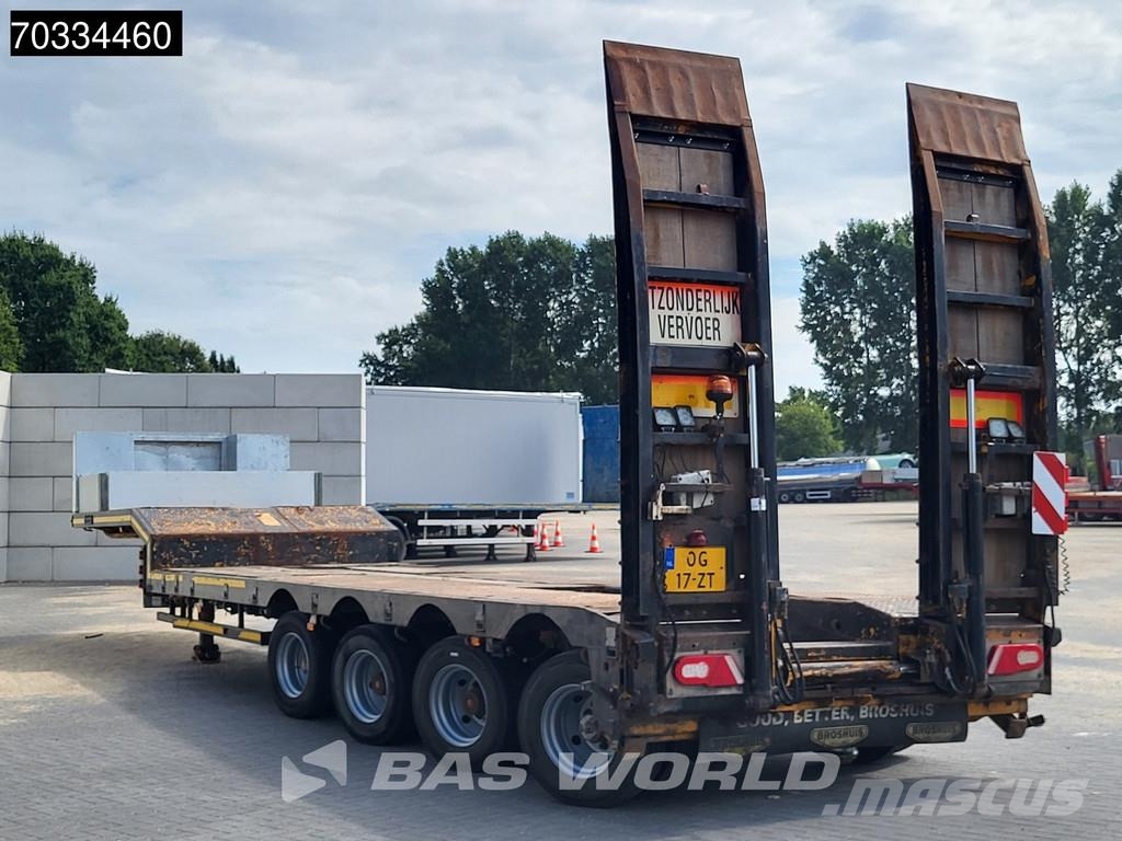 Nooteboom MC0-58-04V APK 11/26 Extendable Hydr. Steered Ramp نصف مقطورة مسطحة منخفضة