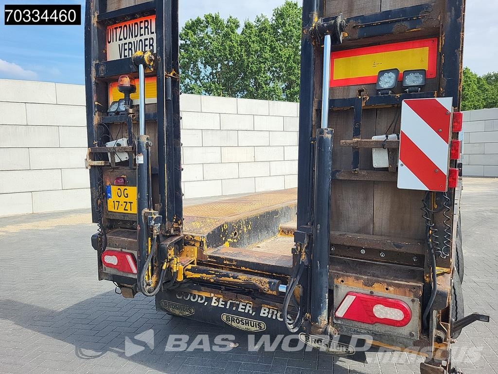 Nooteboom MC0-58-04V APK 11/26 Extendable Hydr. Steered Ramp نصف مقطورة مسطحة منخفضة