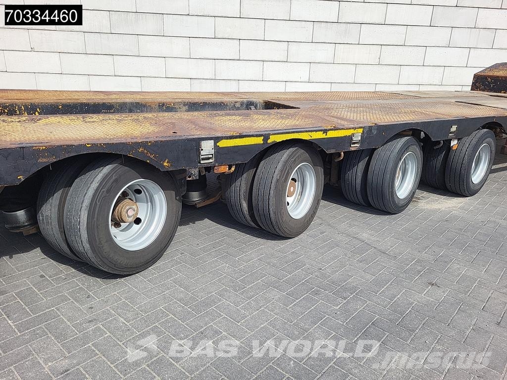 Nooteboom MC0-58-04V APK 11/26 Extendable Hydr. Steered Ramp نصف مقطورة مسطحة منخفضة