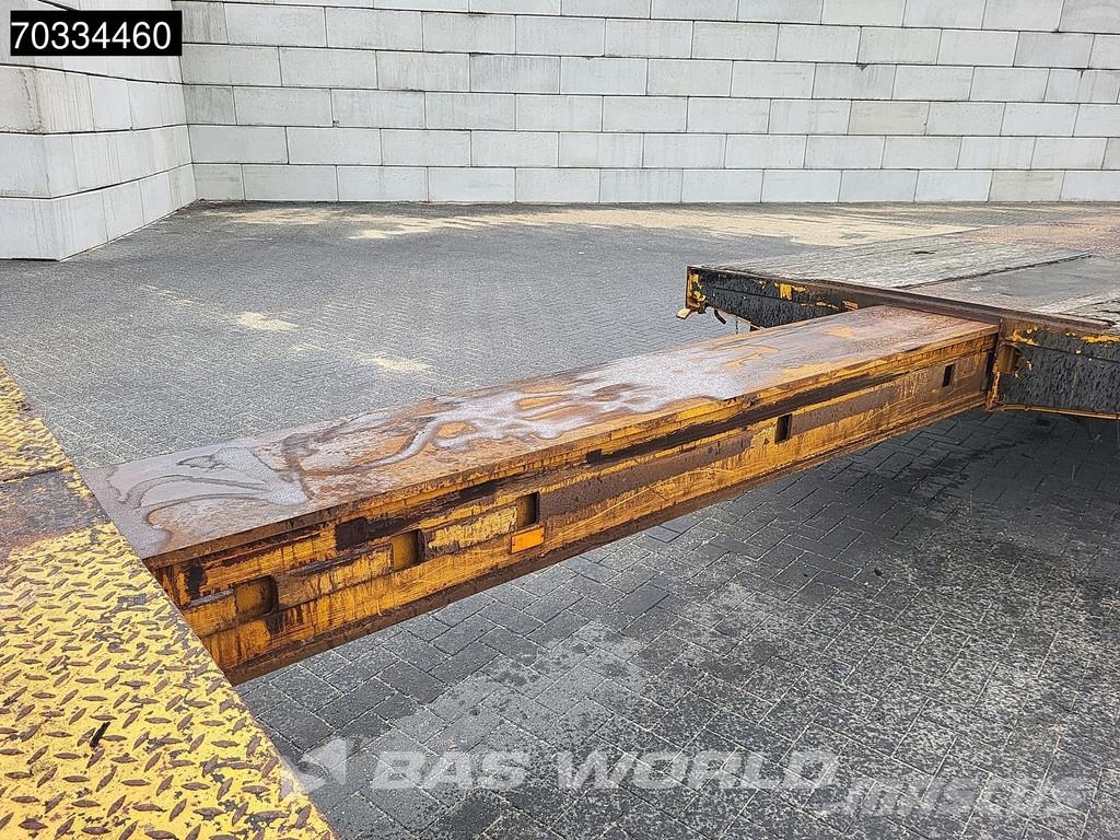 Nooteboom MC0-58-04V APK 11/26 Extendable Hydr. Steered Ramp نصف مقطورة مسطحة منخفضة