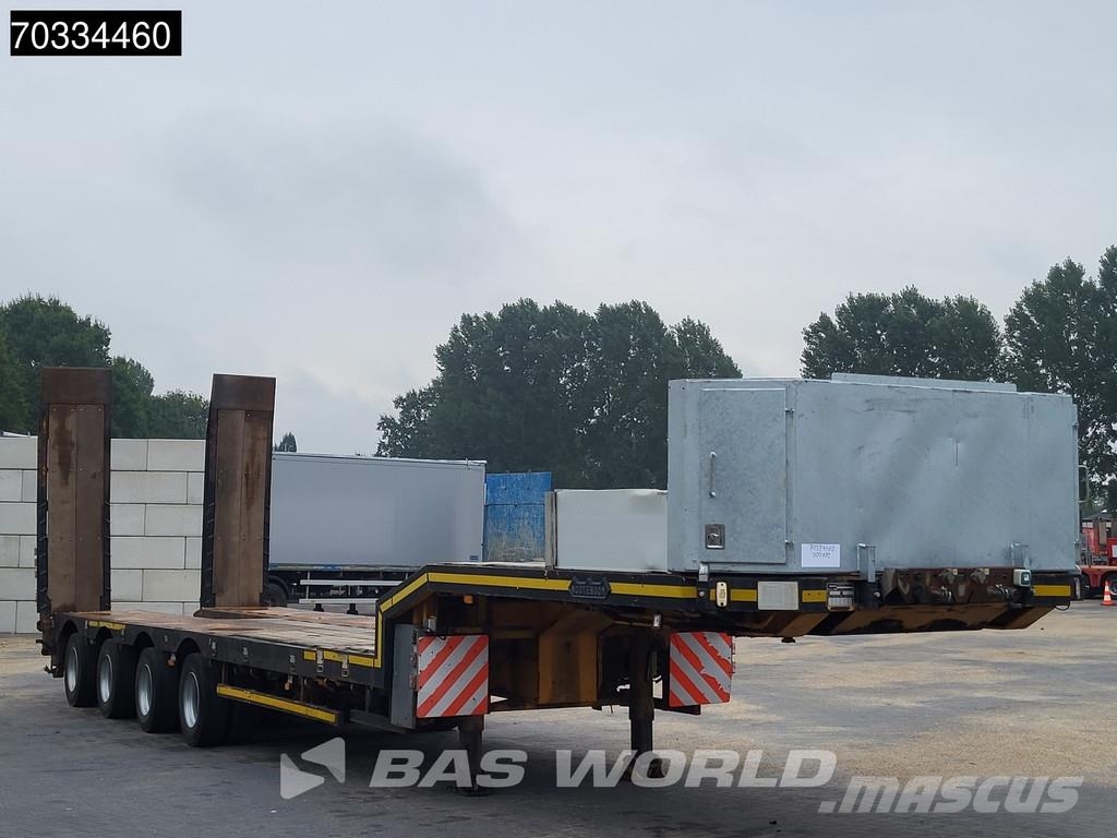 Nooteboom MC0-58-04V APK 11/26 Extendable Hydr. Steered Ramp نصف مقطورة مسطحة منخفضة