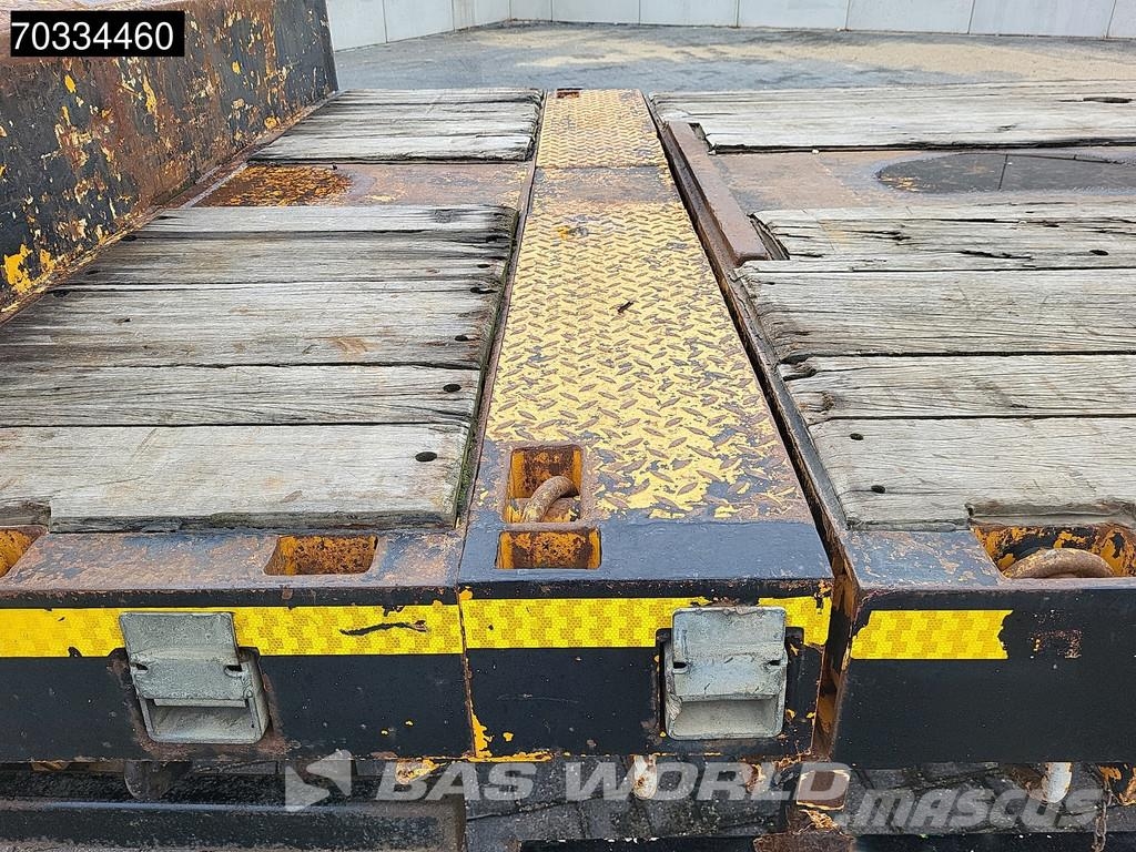 Nooteboom MC0-58-04V APK 11/26 Extendable Hydr. Steered Ramp نصف مقطورة مسطحة منخفضة