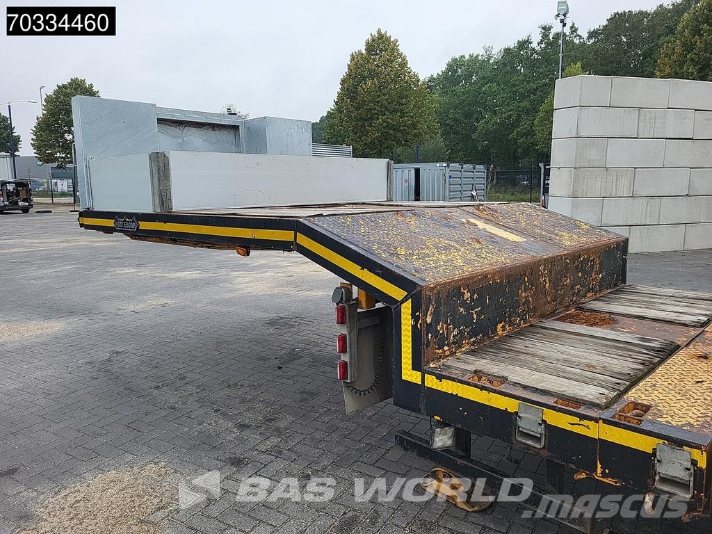 Nooteboom MC0-58-04V APK 11/26 Extendable Hydr. Steered Ramp نصف مقطورة مسطحة منخفضة