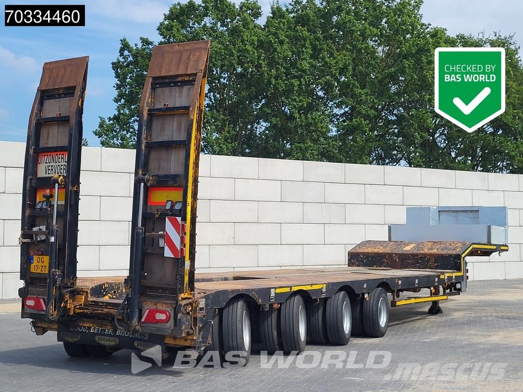 Nooteboom MC0-58-04V APK 11/26 Extendable Hydr. Steered Ramp نصف مقطورة مسطحة منخفضة