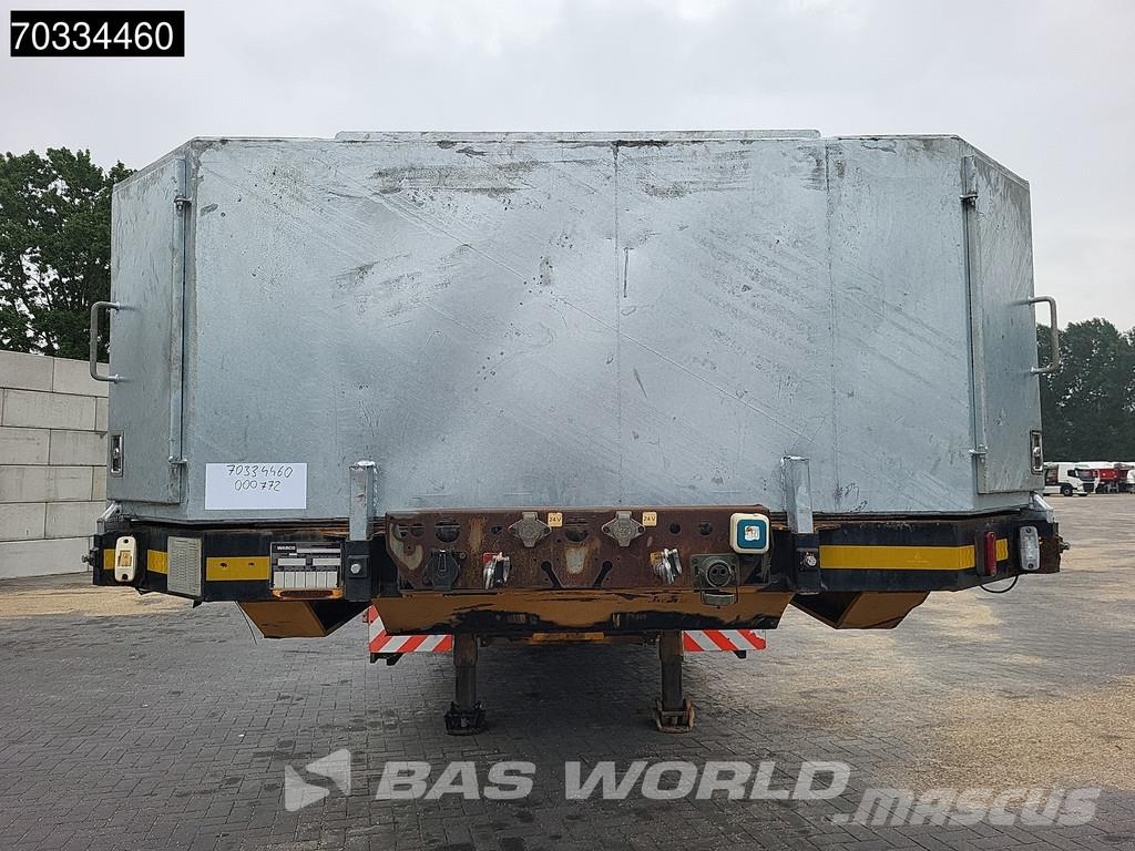 Nooteboom MC0-58-04V APK 11/26 Extendable Hydr. Steered Ramp نصف مقطورة مسطحة منخفضة