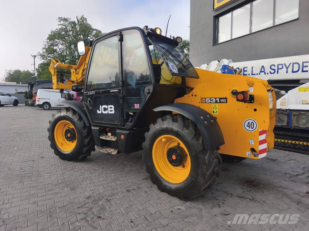 JCB 531-70 Agri Teleskopické manipulátory
